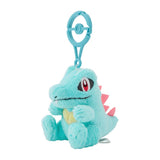 Totodile Mascot Plush With Carabiner - Authentic Japanese Pokémon Center Mascot Plush Keychain 