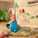 Totoro and Drawing Mei-chan Diorama Box - My Neighbor Totoro - Authentic Japanese Benelic Small toy 