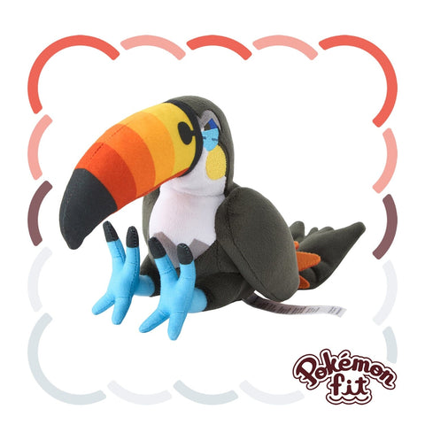 Toucannon Plush Pokémon fit - Authentic Japanese Pokémon Center Plush 