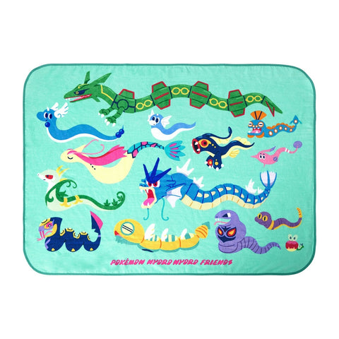 Towel Blanket POKÉMON NYORO NYORO FRIENDS - Authentic Japanese Pokémon Center Towel (cotton) 