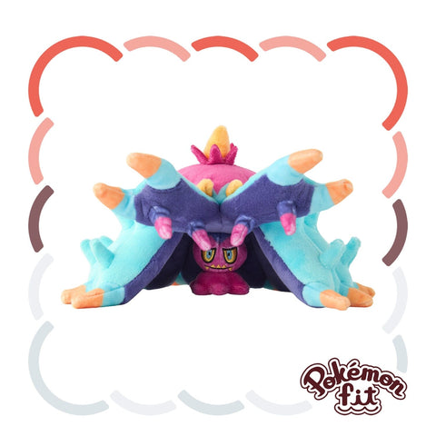 Toxapex Plush Pokémon fit - Authentic Japanese Pokémon Center Plush 