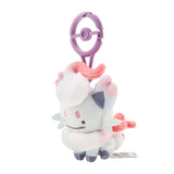 Transform! Ditto Mascot Plush (Hisuian Zorua) - Authentic Japanese Pokémon Center Mascot Plush Keychain 