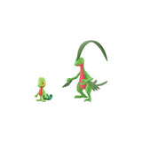 Treecko & Grovyle Pokémon Scale World Figure Hoenn Region 25 - Authentic Japanese Bandai Namco Figure 