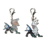 Type: Null, Silvally - National Pokédex Metal Charm Keychain #772, #773 - Authentic Japanese Pokémon Center Keychain 