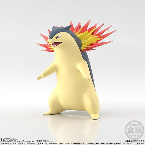 Typhlosion Pokémon Scale World Figure Johto Region BANDAI - Authentic Japanese Bandai Namco Figure 