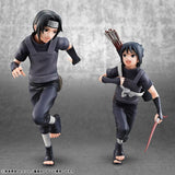Uchiha Itachi & Sasuke Figure G.E.M. Series - Naruto Shippuden - Authentic Japanese MegaHouse Figure 