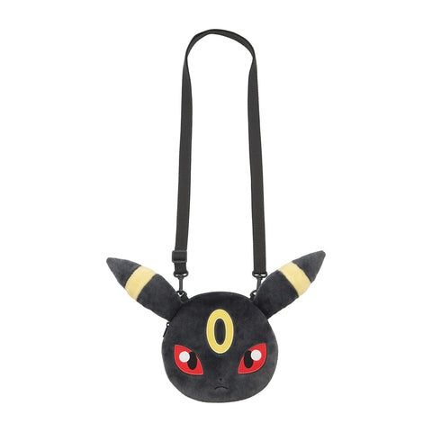 Umbreon Face Pochette Bag Eevee Collection - Authentic Japanese Pokémon Center Pouch Bag 
