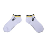 Umbreon Short Socks with Line Detail BK (25–27cm) - Authentic Japanese Pokémon Center Socks (cotton) 