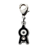Unown (A) - National Pokédex Metal Charm Keychain #201 - Authentic Japanese Pokémon Center Keychain 