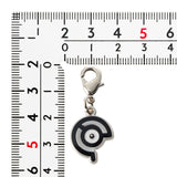 Unown (C) - National Pokédex Metal Charm Keychain #201 - Authentic Japanese Pokémon Center Keychain 