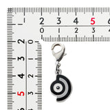 Unown (D) - National Pokédex Metal Charm Keychain #201 - Authentic Japanese Pokémon Center Keychain 