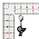 Unown (F) - National Pokédex Metal Charm Keychain #201 - Authentic Japanese Pokémon Center Keychain 