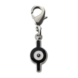 Unown (I) - National Pokédex Metal Charm Keychain #201 - Authentic Japanese Pokémon Center Keychain 
