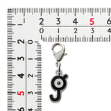 Unown (J) - National Pokédex Metal Charm Keychain #201 - Authentic Japanese Pokémon Center Keychain 