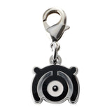 Unown (M) - National Pokédex Metal Charm Keychain #201 - Authentic Japanese Pokémon Center Keychain 