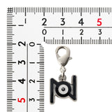 Unown (N) - National Pokédex Metal Charm Keychain #201 - Authentic Japanese Pokémon Center Keychain 