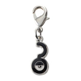 Unown (?) - National Pokédex Metal Charm Keychain #201 - Authentic Japanese Pokémon Center Keychain 