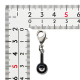 Unown (!) - National Pokédex Metal Charm Keychain #201 - Authentic Japanese Pokémon Center Keychain 