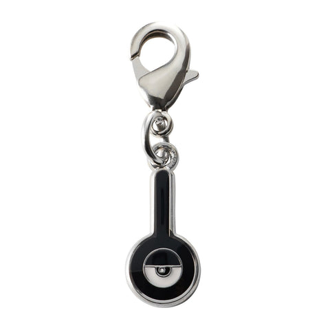 Unown (!) - National Pokédex Metal Charm Keychain #201 - Authentic Japanese Pokémon Center Keychain 