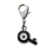 Unown (Q) - National Pokédex Metal Charm Keychain #201 - Authentic Japanese Pokémon Center Keychain 