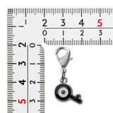 Unown (Q) - National Pokédex Metal Charm Keychain #201 - Authentic Japanese Pokémon Center Keychain 