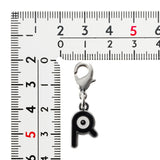 Unown (R) - National Pokédex Metal Charm Keychain #201 - Authentic Japanese Pokémon Center Keychain 