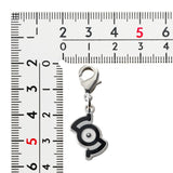 Unown (S) - National Pokédex Metal Charm Keychain #201 - Authentic Japanese Pokémon Center Keychain 