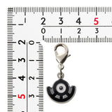 Unown (U) - National Pokédex Metal Charm Keychain #201 - Authentic Japanese Pokémon Center Keychain 