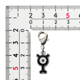 Unown (Y) - National Pokédex Metal Charm Keychain #201 - Authentic Japanese Pokémon Center Keychain 