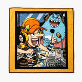 Usopp & Jinbe Hand Towel - Mugiwara Space - ONE PIECE - Authentic Japanese TOEI ANIMATION Towel (cotton) 
