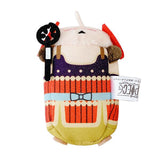 Usopp Plush Mascot Mugimugi Otedama (Onigashima Raid Ver.) ONE PIECE - Authentic Japanese TOEI ANIMATION Mascot Plush Keychain 