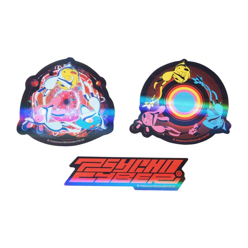 Uxie, Mesprit, Azelf Sticker Set - Psycho Cyber | Authentic Japanese ...