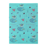 Vaporeon A4 Clear File Folder Eevee Collection - Authentic Japanese Pokémon Center File Folder 