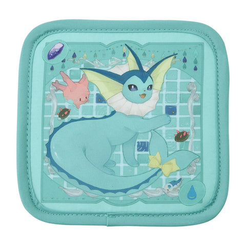Vaporeon Coaster Eevee Collection - Authentic Japanese Pokémon Center Coaster (rubber) 
