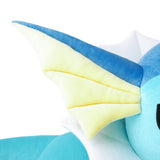 Vaporeon Life-size Nesoberi Plush - Authentic Japanese Pokémon Center Plush 