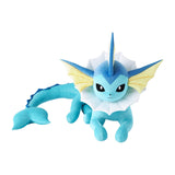 Vaporeon Life-size Nesoberi Plush - Authentic Japanese Pokémon Center Plush 