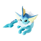 Vaporeon Life-size Nesoberi Plush - Authentic Japanese Pokémon Center Plush 