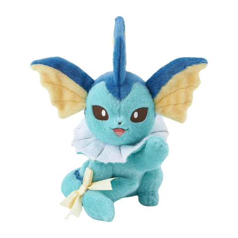 Vaporeon Plush Dressed Up ver. Eevee Collection - Authentic Japanese Pokémon Center Plush 