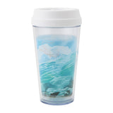 Vaporeon Tumbler Invisible to Me - Authentic Japanese Pokémon Center Tumbler (plastic) 