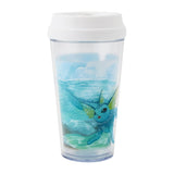 Vaporeon Tumbler Invisible to Me - Authentic Japanese Pokémon Center Tumbler (plastic) 