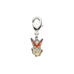 Victini - National Pokédex Metal Charm Keychain #494 - Authentic Japanese Pokémon Center Keychain 