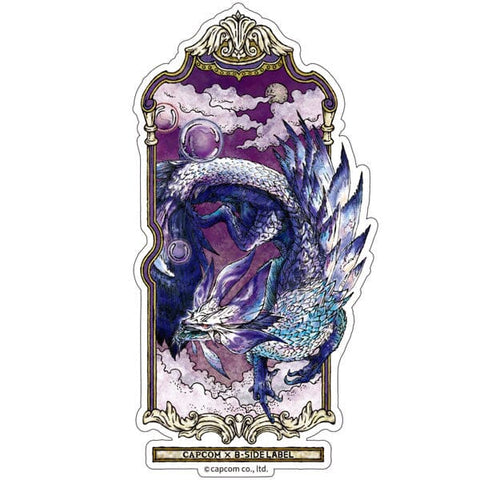 Violet Mizutsune CAPCOM×B-SIDE LABEL Sticker (Artwork) Monster Hunter - Authentic Japanese Capcom Sticker 
