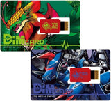 Vital Bracelet Dim Card Set Hermit in the Jungle & Nu Metal Empire - Digimon - Authentic Japanese Bandai Namco Handheld electronic toy 