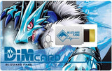 Vital Bracelet Dim Card Set Volcanic Beat & Blizzard Fang - Digimon - Authentic Japanese Bandai Namco Handheld electronic toy 