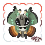 Vivillon (666) Jungle Pattern Plush Pokémon fit - Authentic Japanese Pokémon Center Plush 