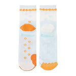 Vulpix & Alolan Vulpix Middle Socks (25-27cm) - Nitamono Doushi (Look Alike) Pokémon! - Authentic Japanese Pokémon Center Socks (cotton) 