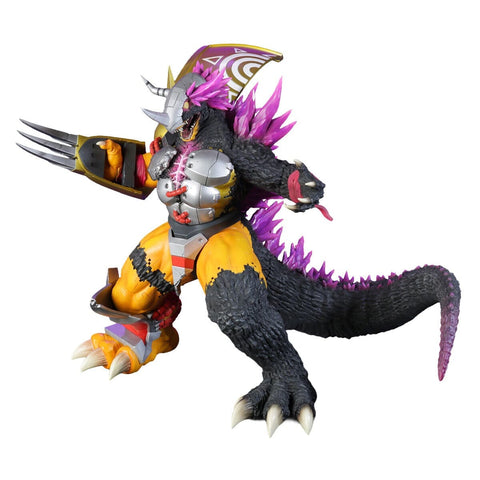 WarGreymon Toho Daikaiju Series Figure -G Erosion Mode- Digimon x Godzilla 70th Edition Anniversary - Authentic Japanese Bandai Namco Figure 