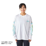 Waterfall Climbing Gyarados Long T-shirt (Free) POKÉMON NYORO NYORO FRIENDS - Authentic Japanese Pokémon Center T-shirt (cotton) 