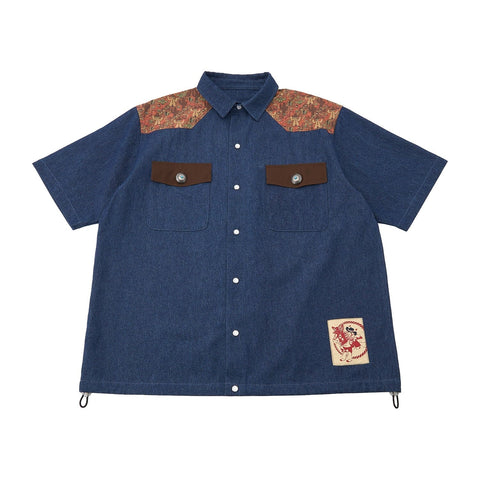 Western Shirt (Free) Run Run ! Desert - Authentic Japanese Pokémon Center T-shirt (cotton) 