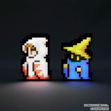 White Mage Pixelight FF Pixel Remaster - Final Fantasy Series - Authentic Japanese Square Enix Small toy 